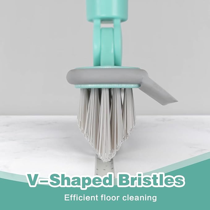 Pool Brush V-Shape Brush with 63" Adjustable Long Handle, Shower Swimming Pool - Image 7
