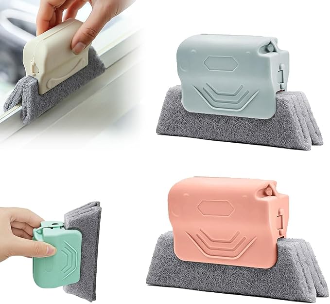 Magic Window Track Cleaner, 2025 New Window Groove Cleaning Brush Tools Set by SROCOPT2025NewFashion