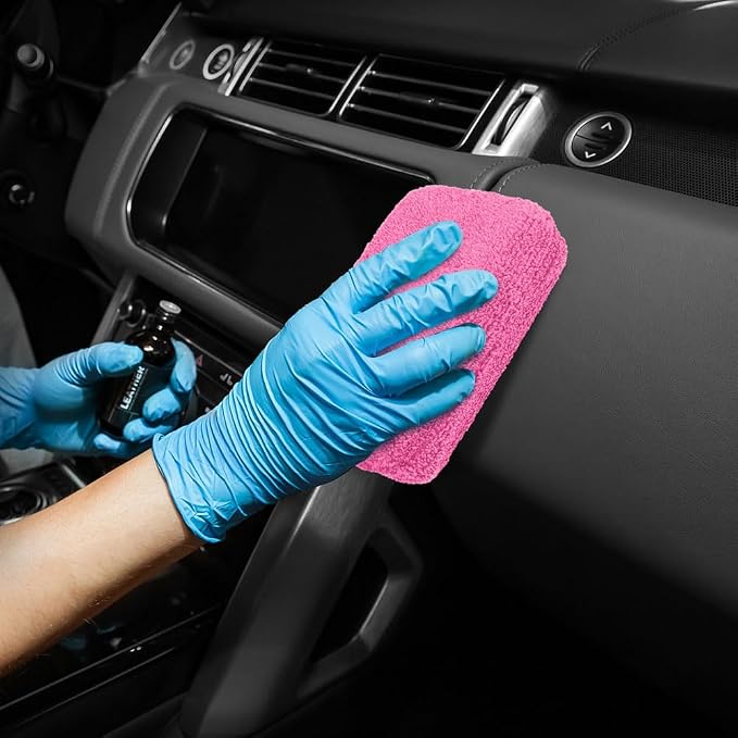 HOMEXCEL Microfiber Applicator Pads, Scratch-Free Car Wash Sponge - Image 3