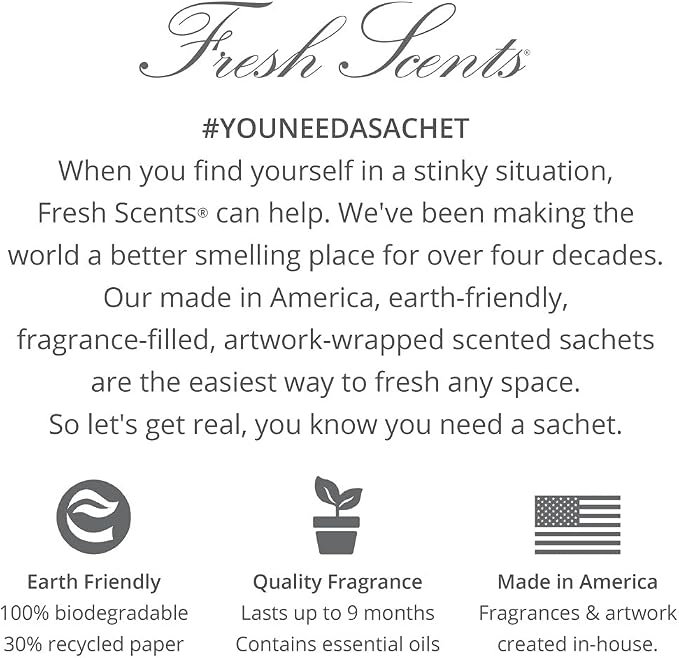 WillowBrook | Fresh Scents Scented Sachet Packet | Lavender | Air Freshener Bags - Image 6