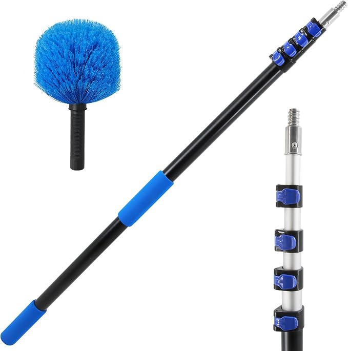23FT High Reach Cobweb Duster by TENBOOM