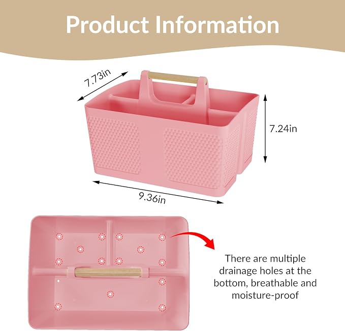 Shower Caddy Portable and Cleaning Caddy Organizer - Image 3