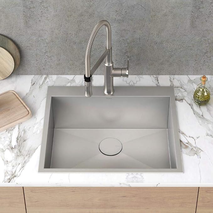 KRAUS CapPro Removable Decorative Drain Cover - Image 3