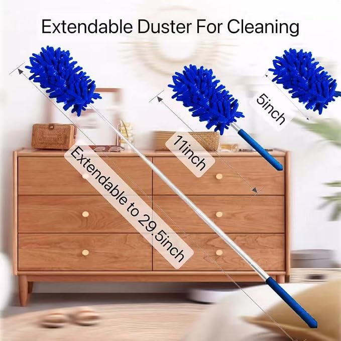 Microfiber Duster for Cleaning, Small Dusters for Cleaning Office Car Computer - Image 5