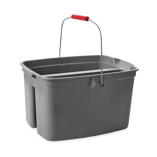Rubbermaid Commercial Products Double Pail Plastic Bucket - Image 3
