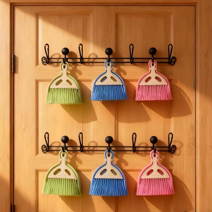 6 Pack Mini Dustpan and Brush Set - Image 3