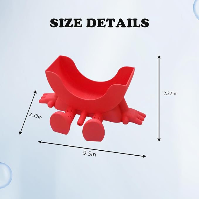 Cute Hanging Sponge Holder, Smiley Face Sponge Holder - Image 2