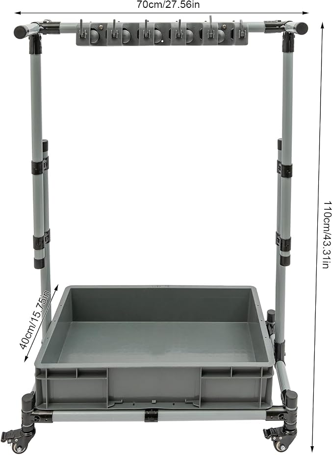 Garden Tool Organizer, 10 Slots - Image 7