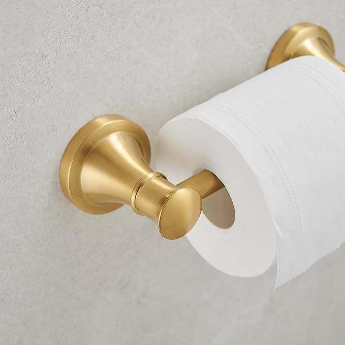 Hoimpro Wall Mounted Rustproof Toilet Tissue Paper Holder Bathroom Accessories - Image 5