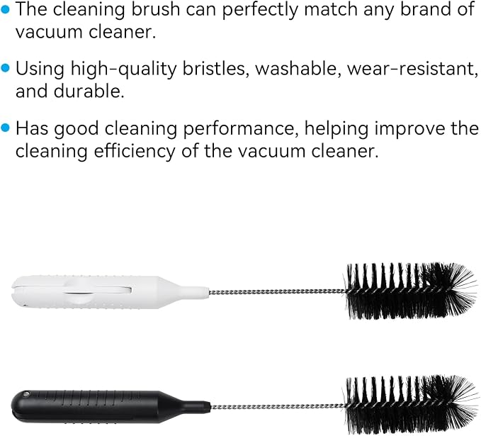 Intercleaner 2 PCS Vacuum Cleaner Cleaning Brush, 11.02 Inch 2 in 1 Cleaning - Image 4