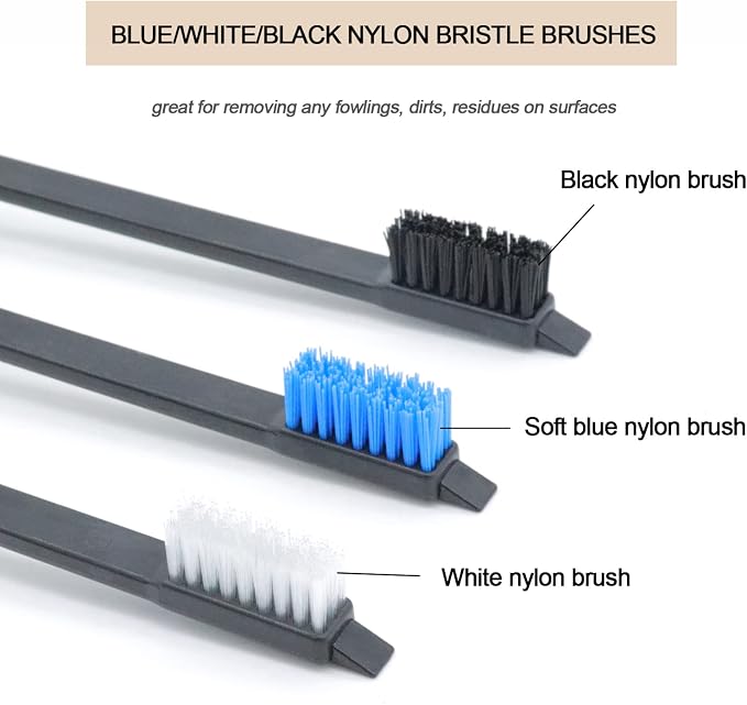 Gun Cleaning Brushes Picks Kit Set Brass Copper Steel Nylon Stainless Steel - Image 5