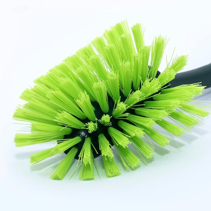 Pine-Sol Long Handle Dish Brush – Heavy Duty Bristle Kitchen Scrubber, Safe - Image 6
