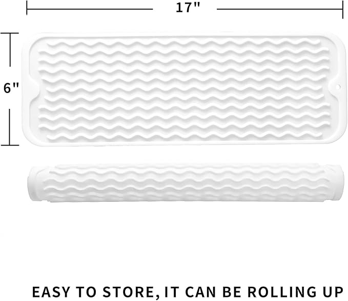 Silicone Dish Drying Mat for Multiple Usage, Easy clean, Eco-friendly, - Image 2