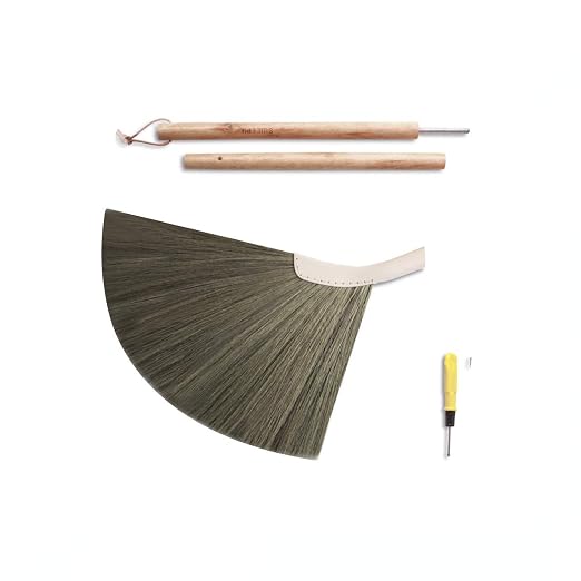 SWEEPY Light - Indoor Grass Broom - Long Handle Broomstick - Image 3