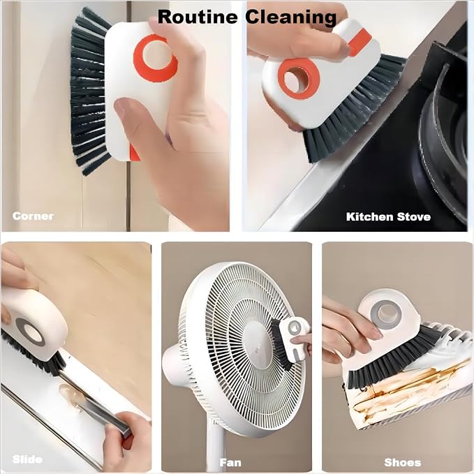 2 in 1 Groove Cleaning Brush Window Track Cleaning Tools, Window Track - Image 6