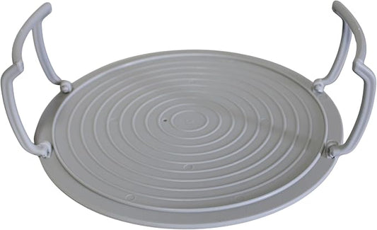 Microwave Multipurpose 4 in 1 Tray Stand Rack Splatter Guard Carry Tray - Image 2