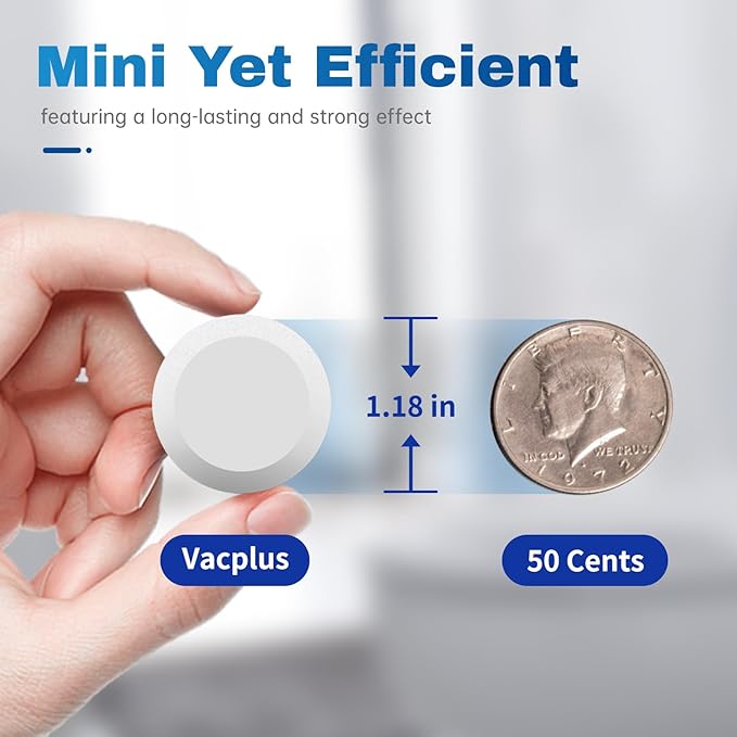 Vacplus Toilet Bowl Cleaner Tablets 30 PACK, Automatic Toilet Bowl Cleaners - Image 2