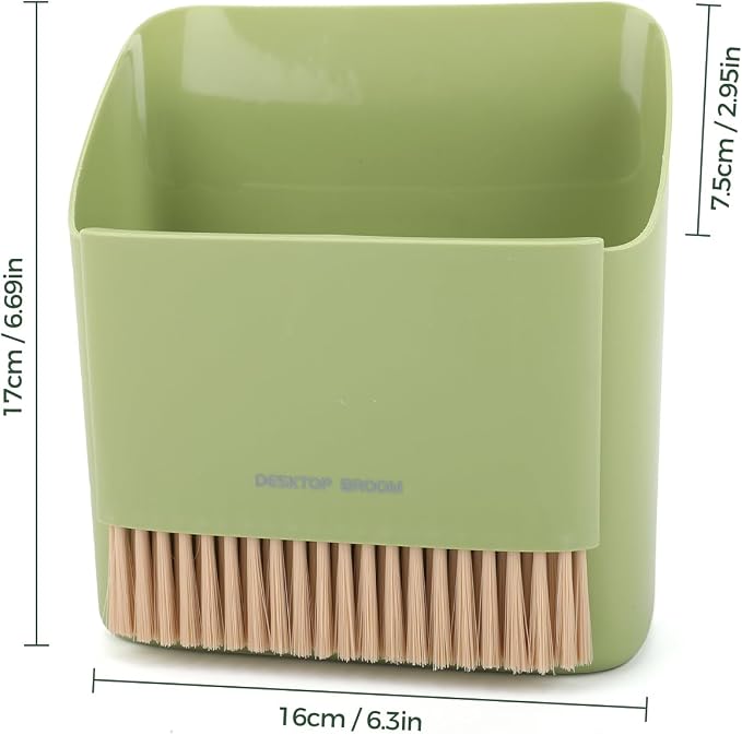 Small Broom and Dustpan Set, Portable Hand Whisk Broom Brush, Mini Hanging - Image 6