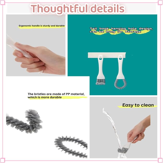 2 Pack Oven, Stove & BBQ Cleaning Brush Set - Image 3