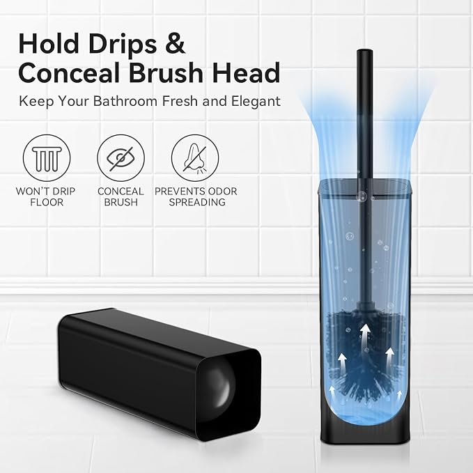 DOWRY Toilet Bowl Brush and Holder - Image 3