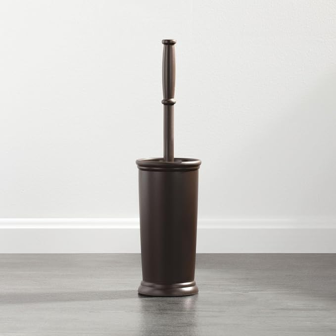 mDesign Toilet Bowl Brush and Holder - Image 3