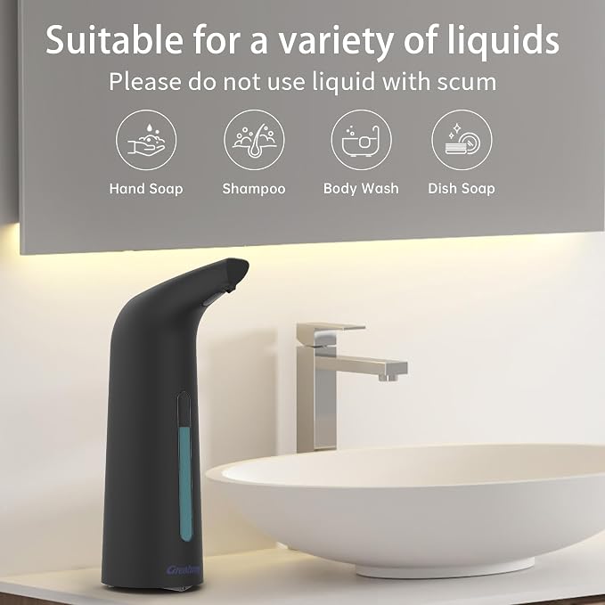 Convenient Automatic Soap Dispenser, 4 Adjustable Levels Touchless Hand - Image 5