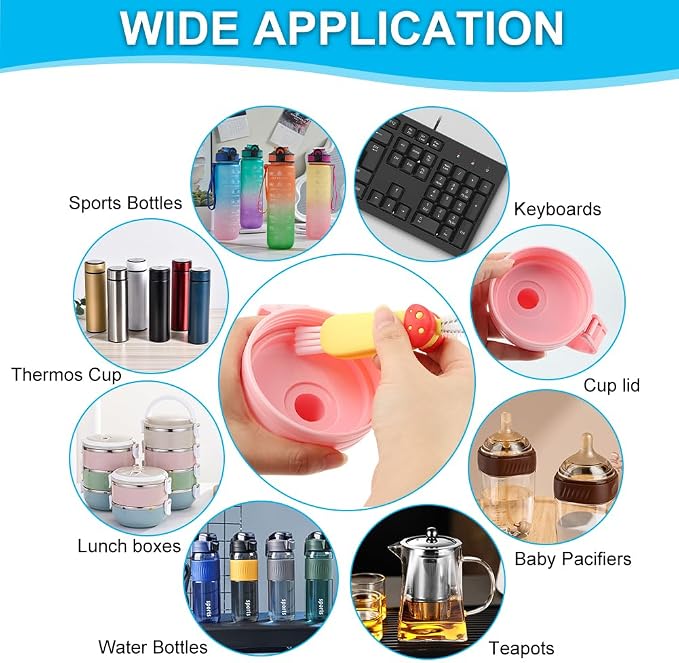 3 in 1 Multifunctional Lid Gap Cleaning Brush Set - Image 7