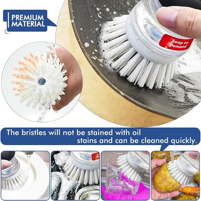 Palm Brush Refills for OXO Soap Dispensing Dish Brush - Image 3