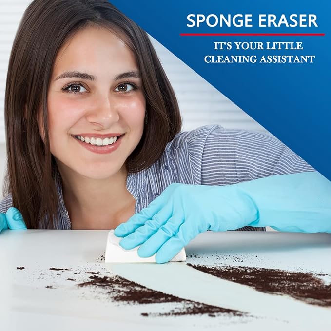 100Pack Magic Sponge Eraser, Extra Large Melamine Foam Sponge, No Scratch - Image 7