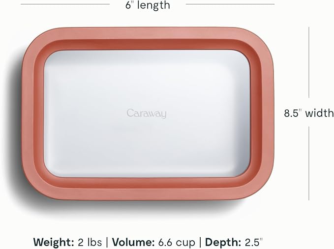 Caraway 2pc Glass Food Storage Set - Image 3