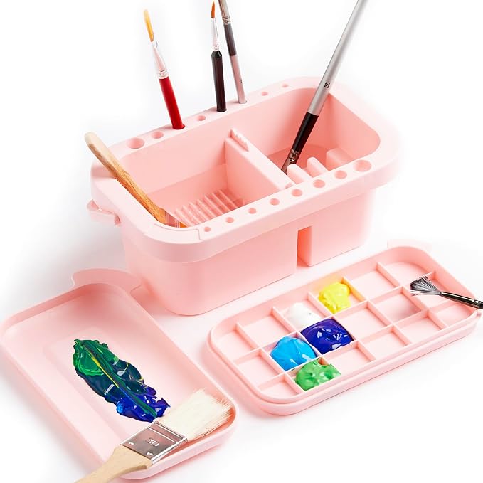SEVENY Multifunctional Paint Brush Cleaner & Holder, Painting Accessories by Unknown