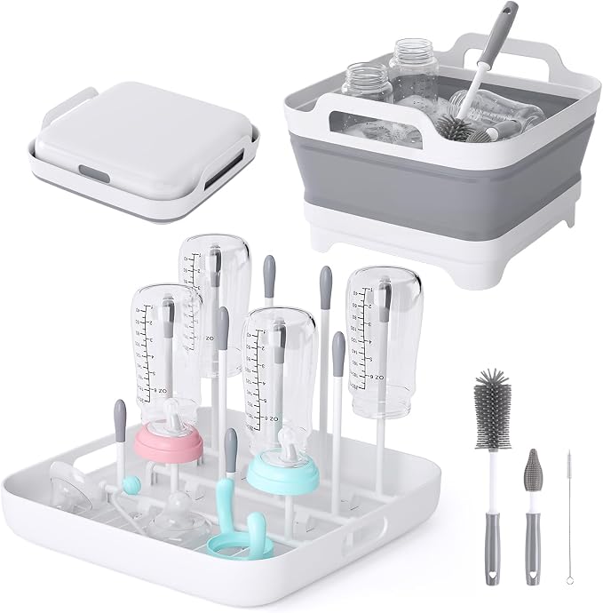 Collapsible Wash Basin for Baby Bottles by Volnamal