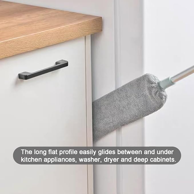Dust Brush Under Appliance Microfiber Duster - Image 4