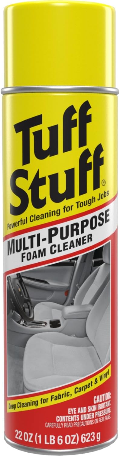 Tuff Stuff Multi-Purpose Foam Cleaner, Use on Car Interior, 22 Oz Each by Unknown