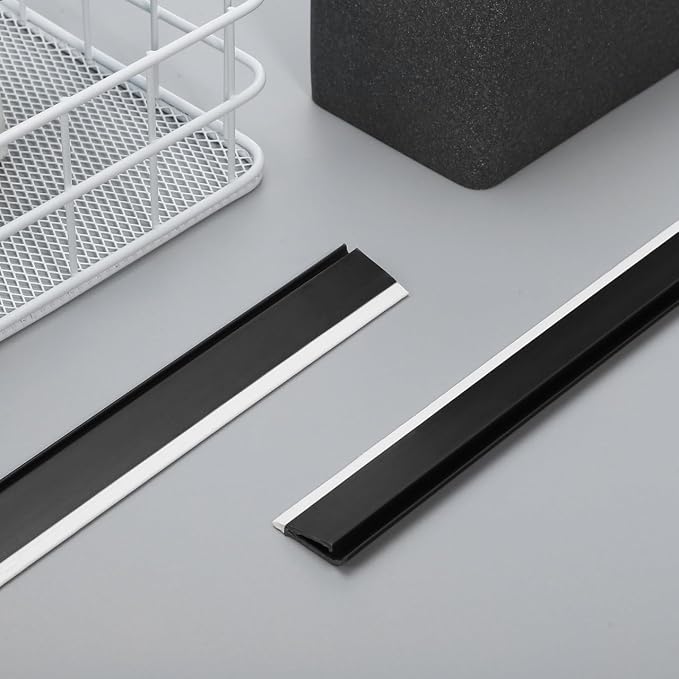 Dustpan Replacement Edge Strips 2 Pack Plastic Rubber Lip - Image 9