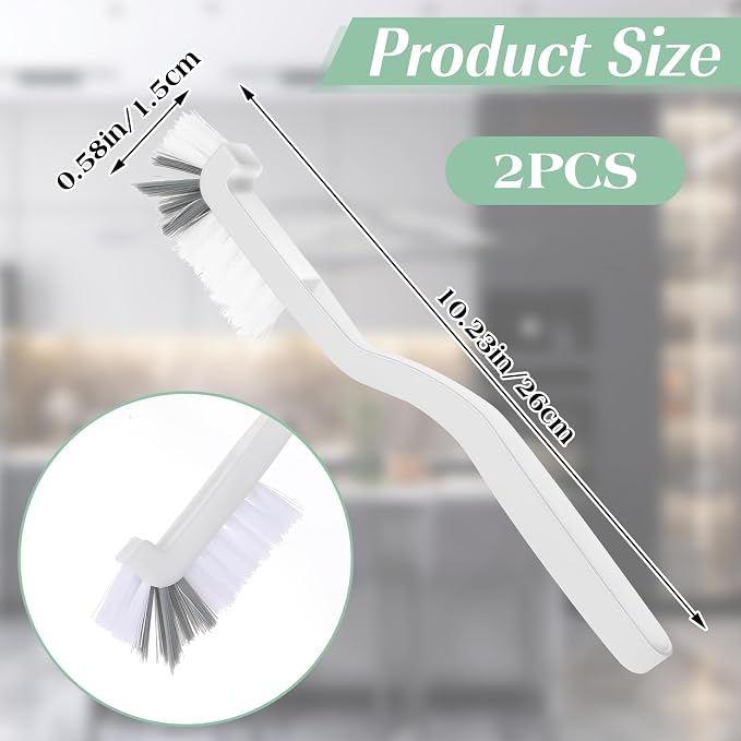 2Pcs Small Scrub Brushes, Kitchen Scrub Brush - Image 2