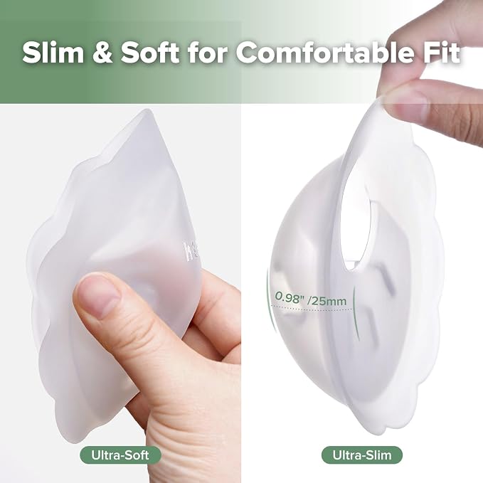 haakaa Petal Soft Silicone Milk Collector丨Discreet Leak-Protection Breast Milk - Image 3