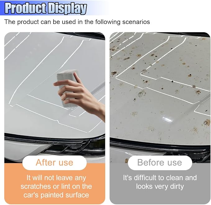 Suede Microfiber Applicator Pad, Car Detailing Sponge - Image 5