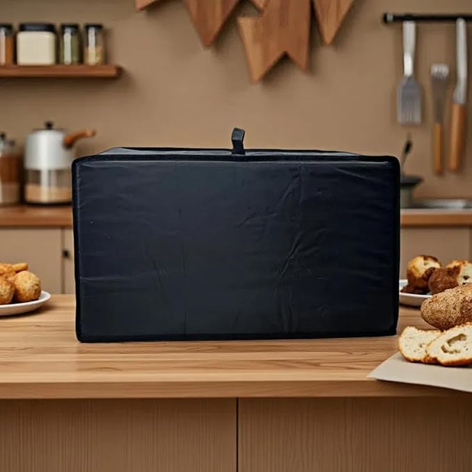 Heat-Resistant Dust Proof Waterproof Oven Cover Compatible with Breville BOV900BSS Smart Oven Air Fryer Pro 1:1 Fit for Farberware 1.1 CuFt Microwaves