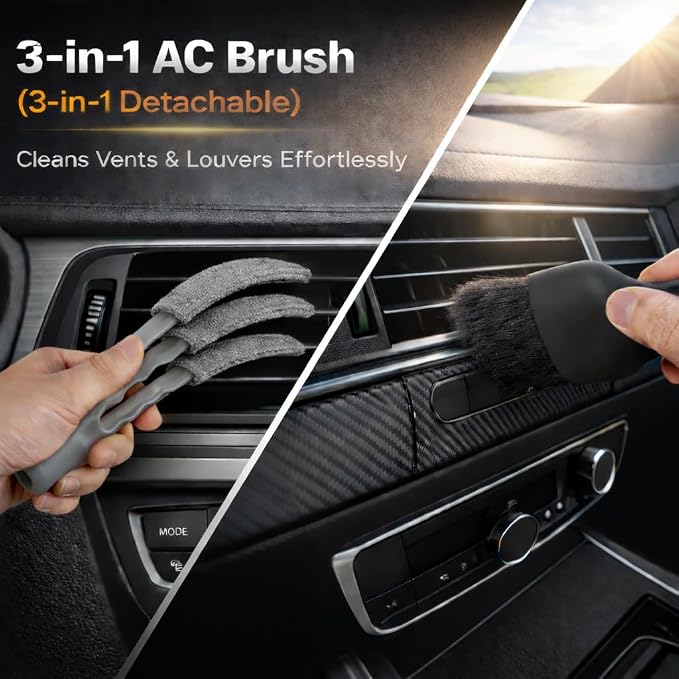15-Piece Car Interior & Glass Cleaning Kit - Image 4