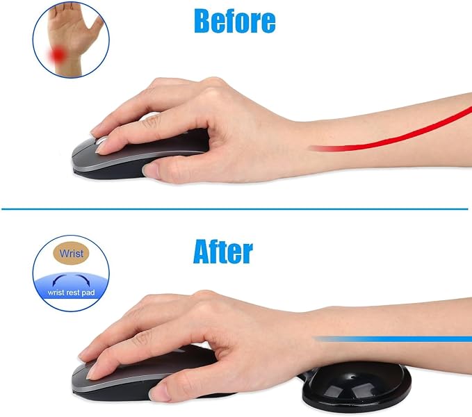Gel Keyboard & Mouse Wrist Rest Set - Image 4
