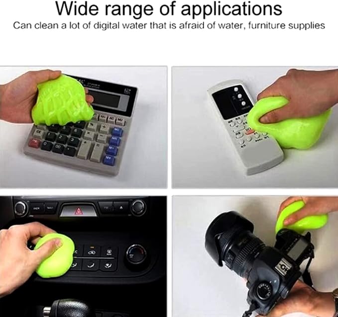 Tyenaza Car Cleaning Gel, Universal Detailing Automotive Dust Cleaning Tools - Image 5