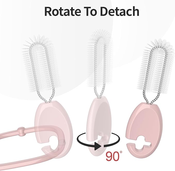 4in1 Straw Cleaner Brush Set, Standing Cleaning Brush Set Includes 7mm &10mm - Image 4