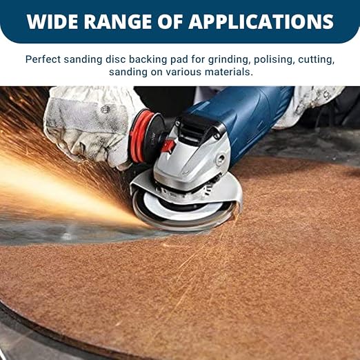 Benchmark Abrasives 5 Inch Sanding Disc Backing Pads, Resin Fiber Disc - Image 4