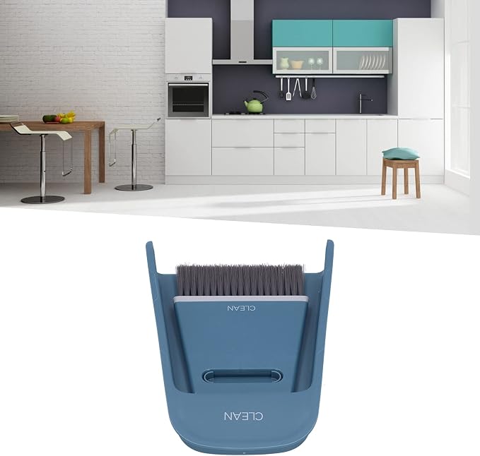 Handheld Broom and Dustpan Set Small Dust Pan and Brush Set, Small Broom and - Image 8