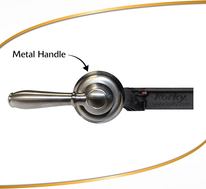 Korky Strong Arm Metal Toilet Handle and Lever - Image 3