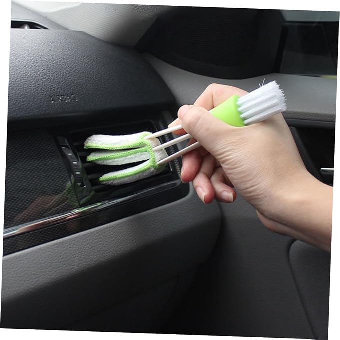 Didiseaon 3pcs Car Air Vent Cleaning Brush Double-Ended Interior Crevice Brush - Image 5