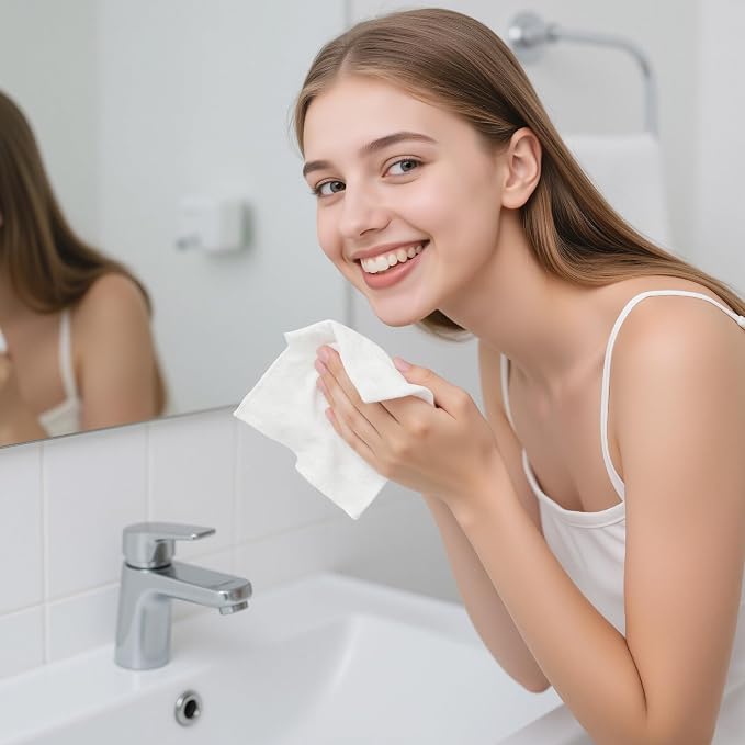 Classycoo 200 PCS Disposable Compressed Towels Tablets- Individually Wrapped - Image 6