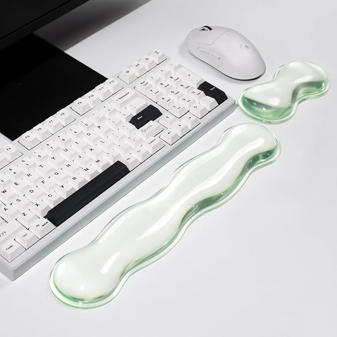 Mouse Pad with Wrist Rest, Soft Cloud Gel Keyboard Mouse Pad Set with Hand by Unknown