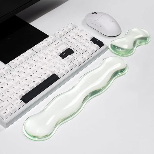 Mouse Pad with Wrist Rest, Soft Cloud Gel Keyboard Mouse Pad Set with Hand by Unknown